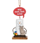 S'more Dog Talk Wag More Ornament